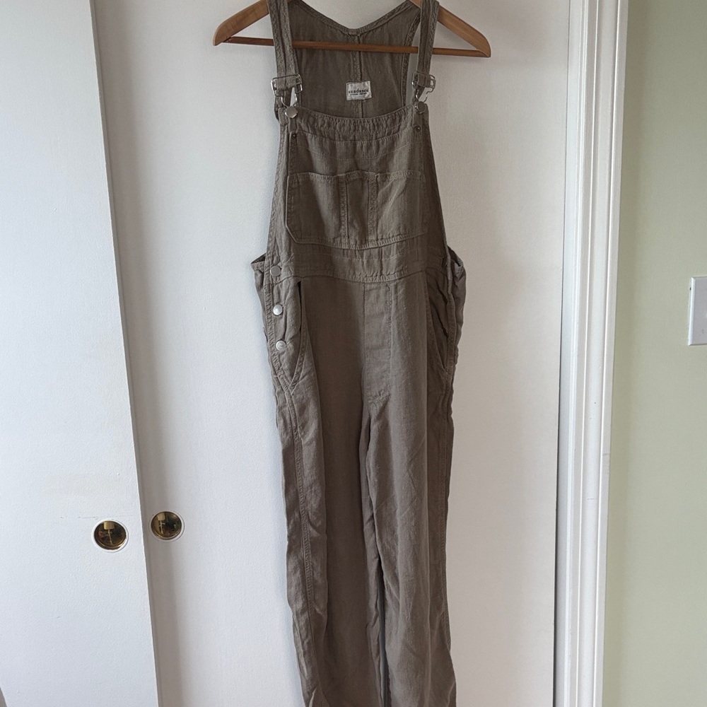 Sundance Linen Overalls S